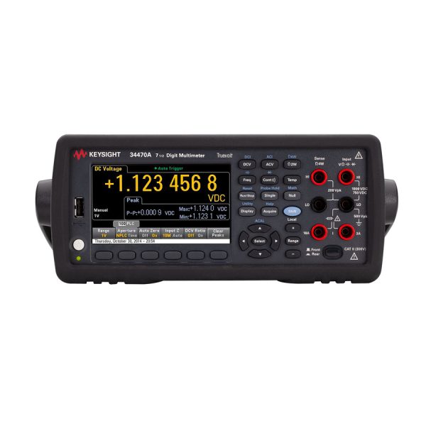 Keysight 34470A Digital Multimeter Front