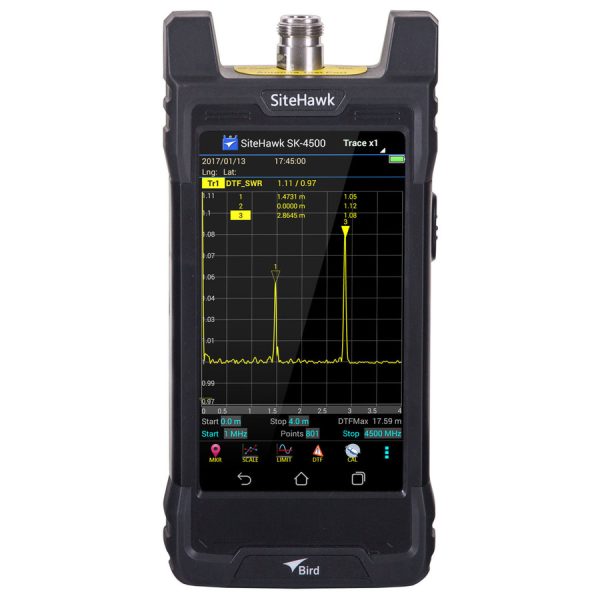 bird sk 4500 tc sitehawk cable antenna analyzer front